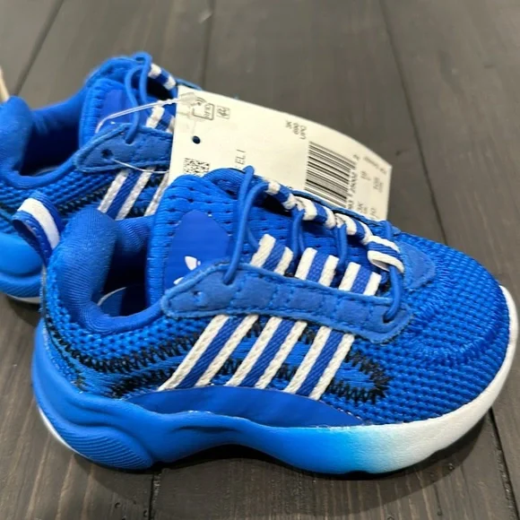 Toddler size 4 shoes. Sperry and Adidas. Adidas are nwt.selling separately.